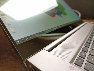 Edge-to-edge glass with touchscreen. Matte options are also available