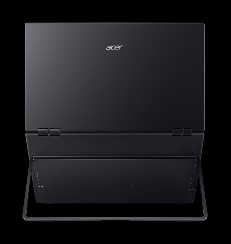 Acer PD243Y E back view. (Image source: Acer)