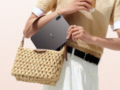 The Pad Mini starts at $699 on Giztop. Pictured: a promo picture showing the rear design and compact form factor of the tablet.