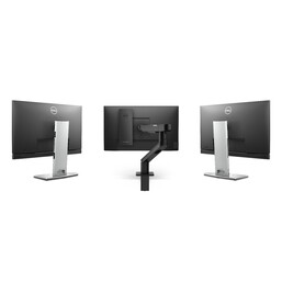 Dell OptiPlex 3090 Ultra can be fitted even on third-party monitors- Left. (Image Source: Dell)