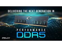 PNY&#039;s new DDR5 modules do not look particularly flashy on these promotional pictures (Image: PNY)