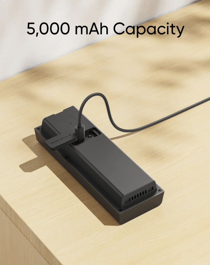 The Eufy Video Doorbell C30 will also have a rechargeable 5,000 mAh battery. (Image source: Eufy Security / r/Anker subreddit)