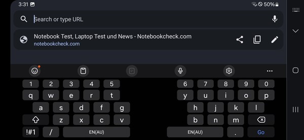 Keyboard - landscape