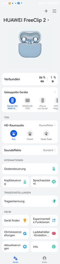 Audio Connect on Open Android with EMUI 14