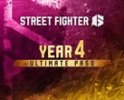 Official promotional logo artwork for the Street Fighter 6 Year 4 Ultimate Pass bundle.