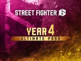 Official promotional logo artwork for the Street Fighter 6 Year 4 Ultimate Pass bundle.