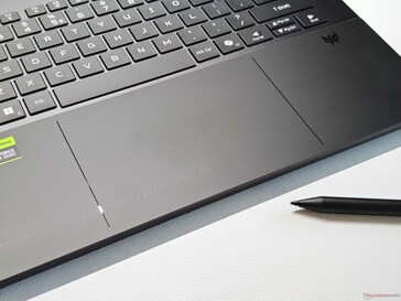 Haptic touchpad with LED limiting strips...