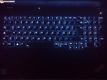 Backlit keyboard