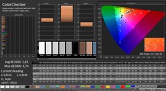 CalMAN: ColorChecker (calibrated)