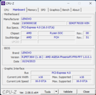 CPU-Z motherboard