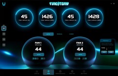 FireStorm Utility - Fan control