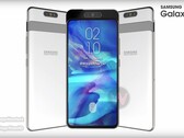 Renders of the purported Galaxy A90. (Source: WaqarKhanHD)