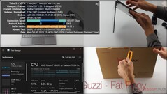 4K Youtube video stats and CPU core utilization