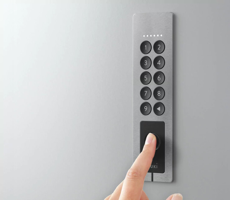 The Nuki Keypad 2 Pro. (Image source: Nuki)