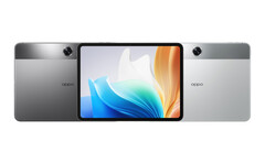 The Oppo Pad Air2 in its two rumoured launch colours. (Image source: Oppo)