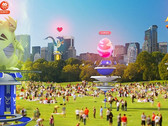 With the latest update to Pokemon GO, players will be able to participate in co-op raid battles. (Source: Niantic, Inc.)