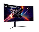 The 45GS95QE is one of two upcoming 44.5-inch LG UltraGear OLED gaming monitors, 45GR95QE pictured. (Image source: LG)