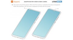 The &quot;new&quot; Xiaomi under-display camera patent. (Source: CNIPA via LetsGoDigital)