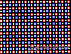 Subpixel matrix