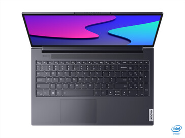 Lenovo Yoga Slim 7 (15 inch, Intel with GeForce GTX): Wider keyboard with numpad