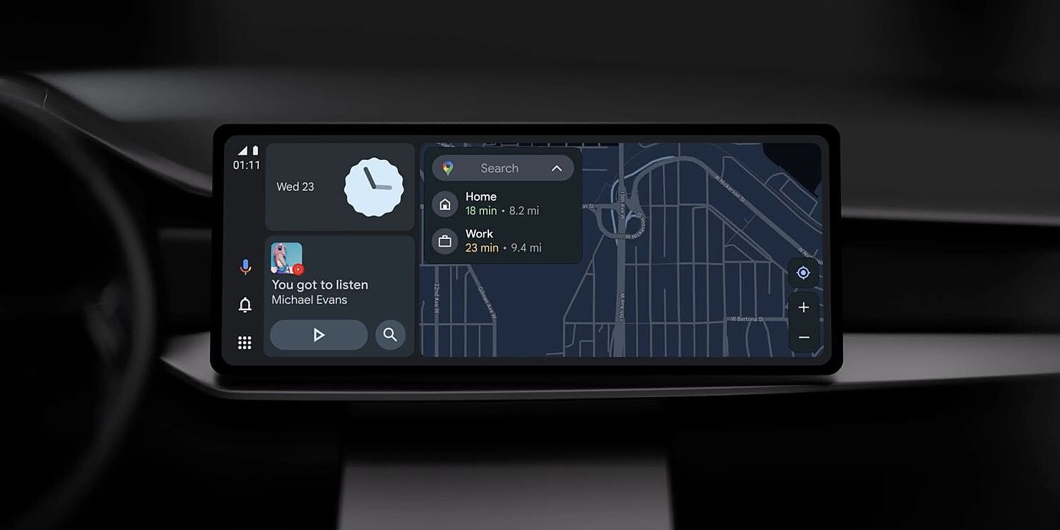 Google I/O 2022: Android Auto 'Coolwalk' refresh introduced for small and  large in-car displays - NotebookCheck.net News