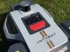 Control unit on the top of the robotic lawn mower