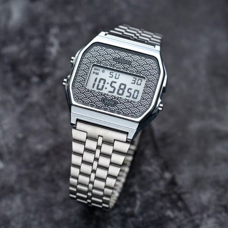 The Casio A159WEVJ-7 watch