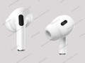 The AirPods Pro 2 looks like a subtle revision of the outgoing current model. (Image source: 52audio)