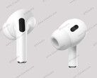 The AirPods Pro 2 looks like a subtle revision of the outgoing current model. (Image source: 52audio)