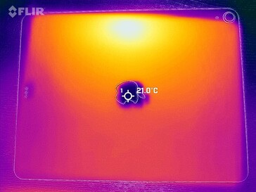 Heat map back