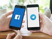 Facebook's temporary outage proved to be a blessing for competing services such as Telegram. (Source: Boostability)