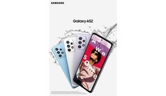 The Galaxy A52 5G. (Source: Samsung)
