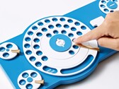 Google's Gboard Dial uses a dial to select characters. (Image source: Google)