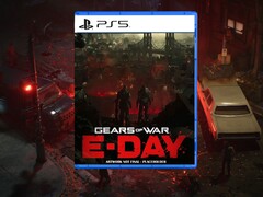 Retail box shown for Gears of War: E-Day PS5 version