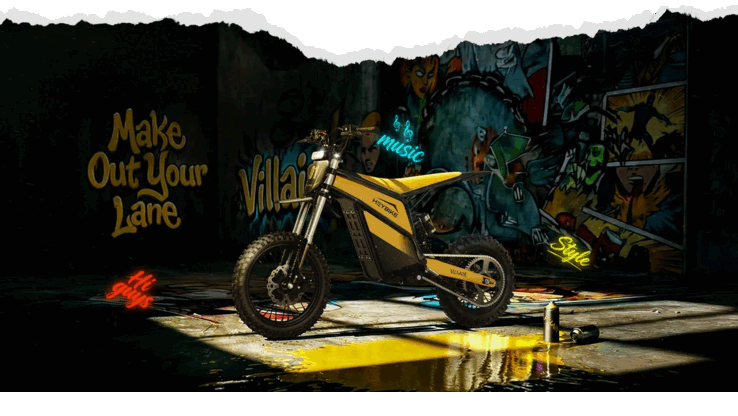 The Heybike Villain electric dirt bike offers 190 Nm of torque (Image source: Heybike)