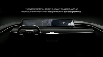 Lucid Cosmos SUV interior