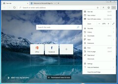 Microsoft Edge on Windows 7 (Source: Microsoft Edge Blog)