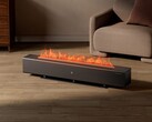 The Xiaomi Mijia Baseboard Heater Fire Edition uses an integrated humidifier and LEDs to generate fake flames. (Image source: Xiaomi)