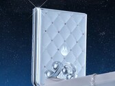 The Motorola Razr 60 Swarovski Limited Edition may cost more than the standard version due to the crystals. (Image source: Motorola)