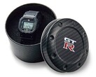 The matte black DW-5600, a collab between Casio G SHOCK and the Nissan GT-R sports car. (Image source: G-Central)