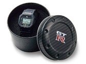 The matte black DW-5600, a collab between Casio G SHOCK and the Nissan GT-R sports car. (Image source: G-Central)