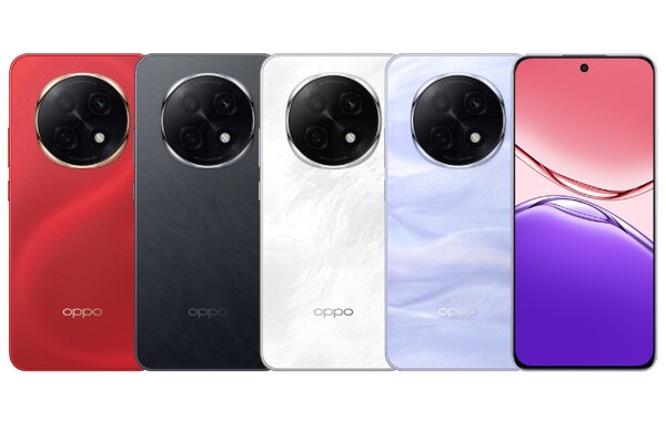 The Oppo A5 Pro is available in four colors. (Image source: Oppo)