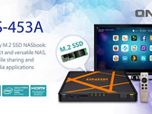 QNAP TBS-453A M.2 SSD NASbook with hardware network switch