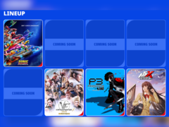 SEGA's Tokyo Game Show 2025 lineup with 4 placeholders clearly visible (image source: Sega Atlus TGS Website)