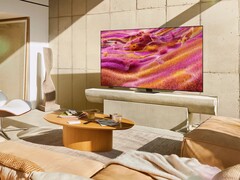 Samsung’s current Neo QLED TVs (QN90F pictured) could be succeeded by Neo Mini LED branded models. (Image source: Samsung)