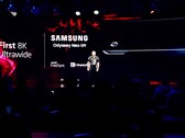 The next Odyssey G9 will represent a huge upgrade over the current model. (Image source: AMD)