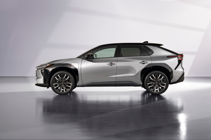 The Toyota bZ4X electric SUV refresh. (Image source: Toyota)