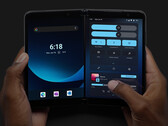 Android 12L is the first major software update for last year's Surface Duo 2. (Image source: Microsoft)