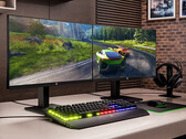 The HP X27q only comes in a black colourway. (Image source: HP)