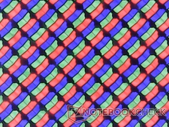 Crisp RGB subpixels with minimal graininess